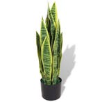 vidaXL Kunst sanseveria plant met pot 65 cm groen, Verzenden