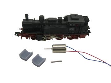 micromotor NA022 motor ombouwset voor Arnold BR 74, K.P.E.V., Hobby en Vrije tijd, Modeltreinen | N-Spoor, Overige merken, Gelijkstroom