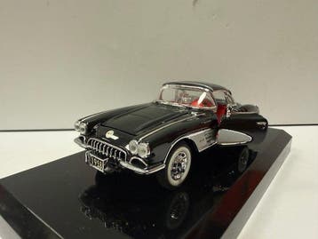 Franklin Mint 1:43 - Modelauto - 1958 Chevrolet Corvette