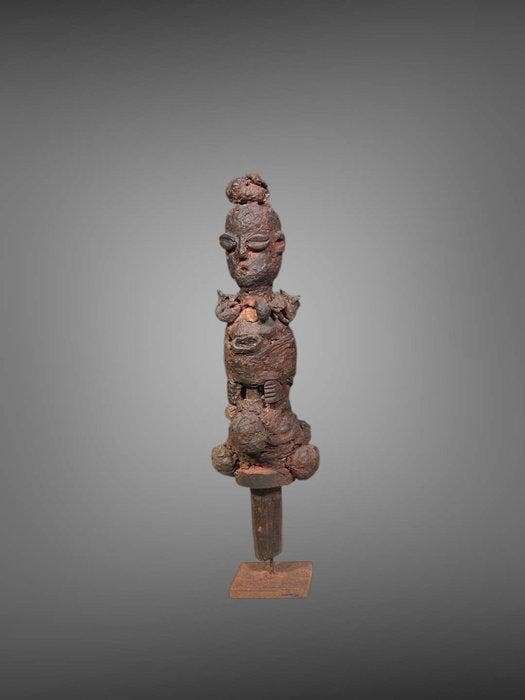Fetisj figuur - fon - Benin - fetisj Fon, Antiquités & Art, Art | Art non-occidental