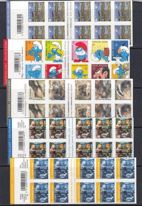 België 2008 - 2008 alle 11 boekjes, Timbres & Monnaies, Timbres | Europe | Belgique