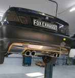 FOX BMW E46 320/ 323/ 325/ 328/ 330 M3 look V2 einddemper ui, Verzenden