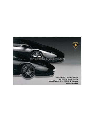 2010 LAMBORGHINI MURCIELAGO COUPE LP-640, LP-670-4 SUPERVE.., Ophalen of Verzenden