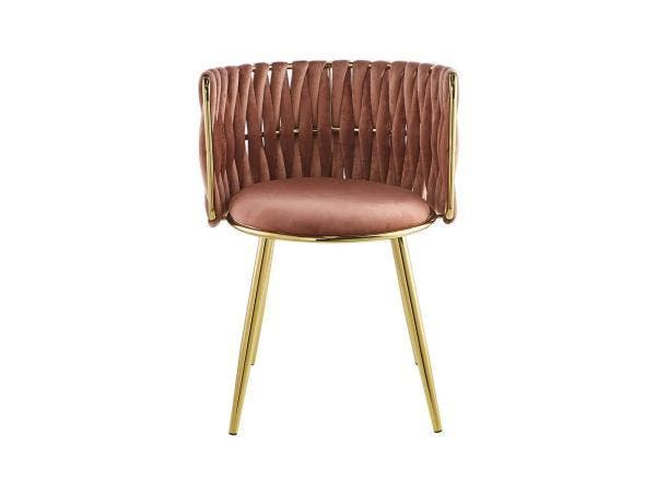 Veiling - Kayoom Eetkamerstoel Milla (Set van 4) - Oud Roze, Maison & Meubles, Chaises