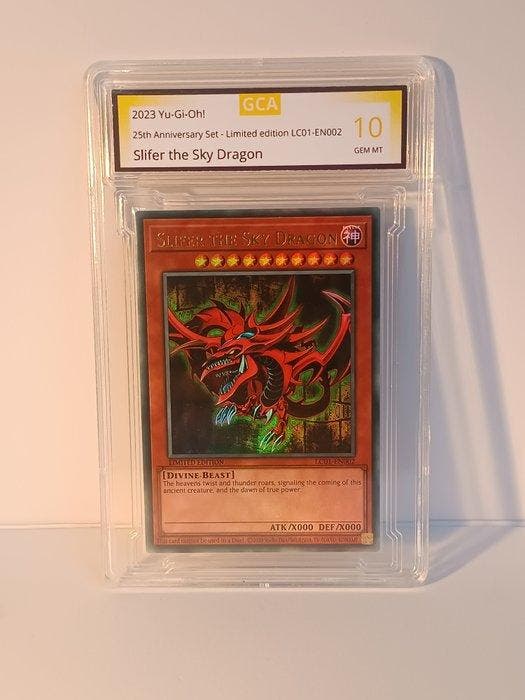 Konami - 1 Card - Yu-Gi-Oh! - Slifer the Sky Dragon (Yugioh), Verzamelen, Overige Verzamelen