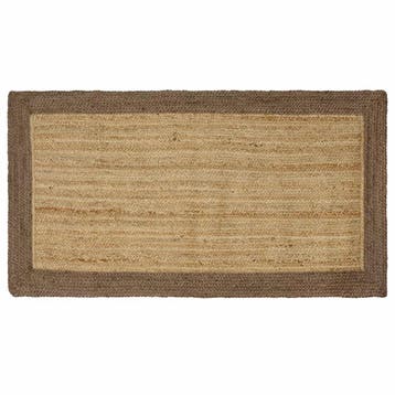 vidaXL Vloerkleden Grijs 100 x 200 cm Jute, Verzenden