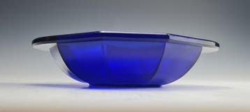 Glasfabriek Leerdam - K.P.C. de Bazel - Assiette - Verre -