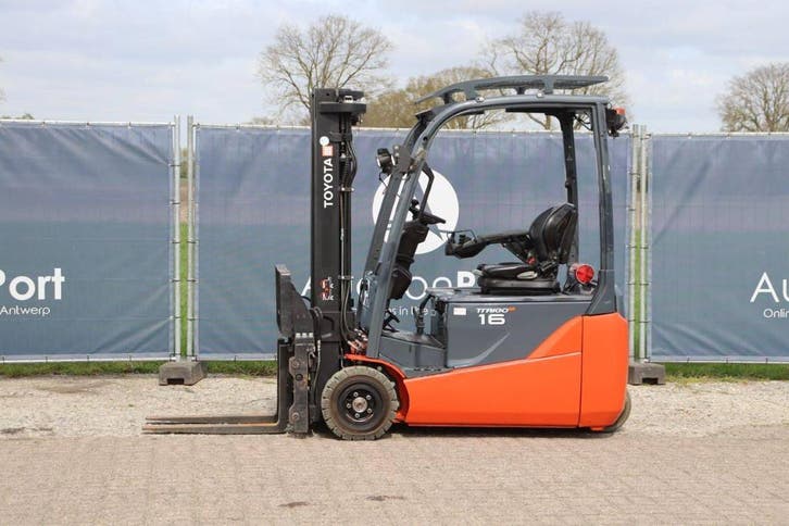 Veiling: Heftruck Toyota 8FBE18T Elektrisch 1800kg 4.7m 2021, Articles professionnels, Machines & Construction | Chariots élévateurs & Transport interne