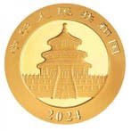 Chine. 10 Yuan 2024 1g Gold Panda Coin BU