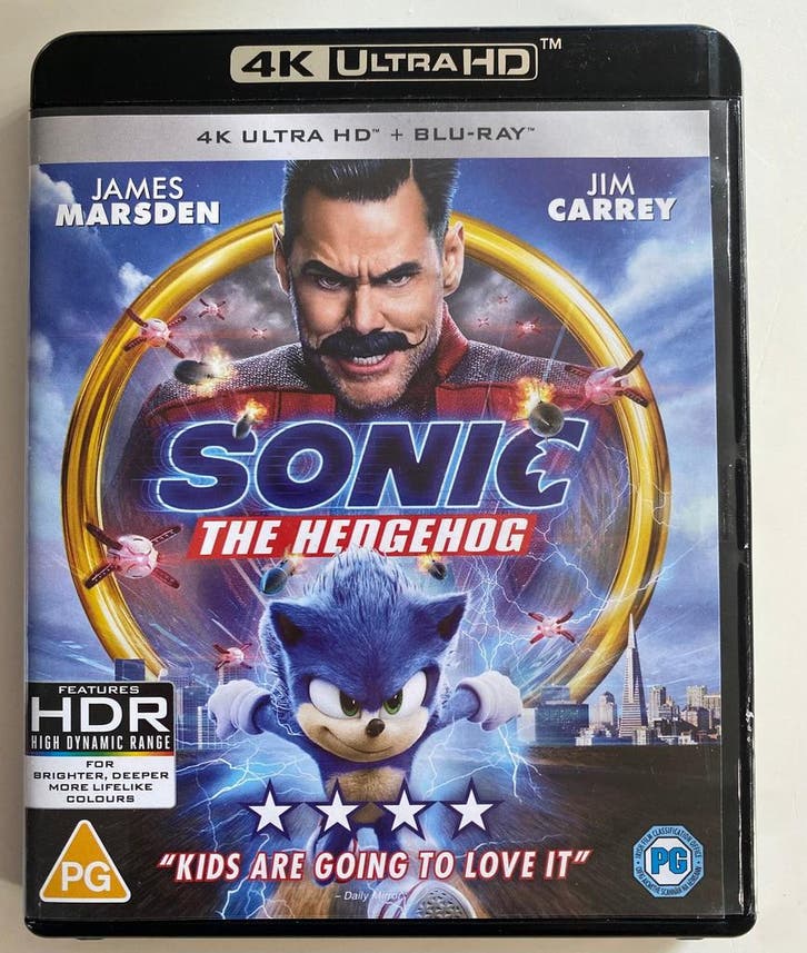 SONIC THE HEDGEHOG (IMPORT WITH DUTCH SUBS) (4K ULTRA HD +, Cd's en Dvd's, Blu-ray, Gebruikt