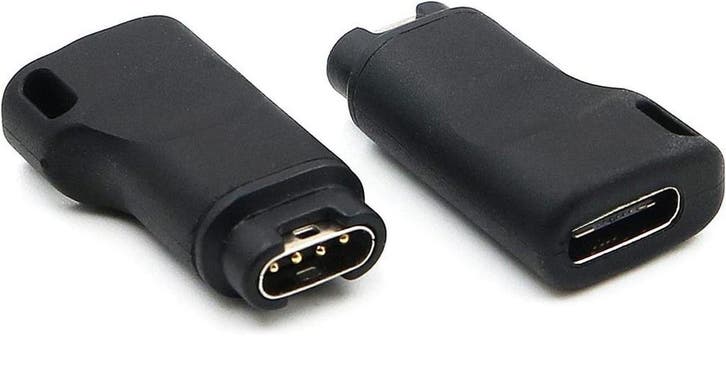 DrPhone UCE5 USB-C Vrouwelijk naar Garmin Oplaadadapter, Handtassen en Accessoires, Smartwatches, Nieuw, Verzenden