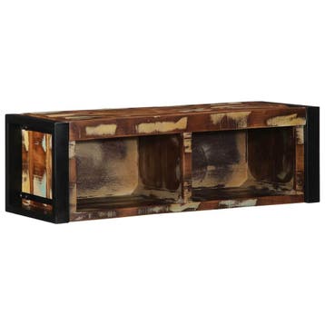 vidaXL Tv-meubel 80x30x25 cm massief gerecycled hout, Verzenden