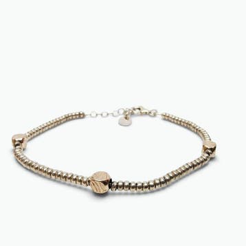Argent - Bracelet - fait à la main