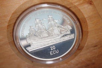 Zweden. 20 Ecu 1992 (Zonder minimumprijs), Postzegels en Munten