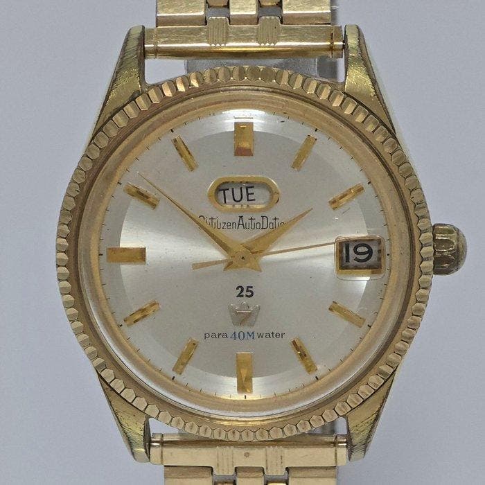 Citizen - Zonder minimumprijs - Auto Dater ADSG51302-Y -, Bijoux, Sacs & Beauté, Montres | Hommes