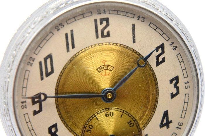 Thiel - Art Deco - mechanical pocket watch - 1900-1949, Bijoux, Sacs & Beauté, Montres | Hommes