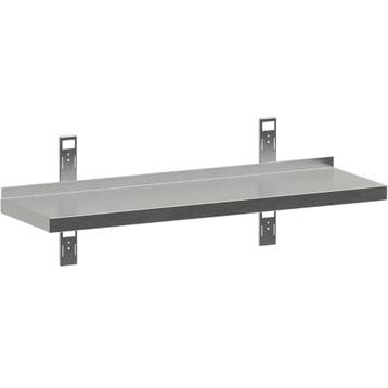 Wandschap | RVS | 1 Niveau | Diepte 400 | Breedte 1000-2000, Verzenden, Nieuw in verpakking