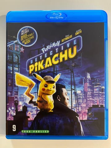 POKEMON DETECTIVE PIKACHU (BLURAY), Cd's en Dvd's, Gebruikt