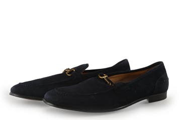 Manfield Loafers in maat 44 Blauw, Kleding | Heren, Loafers, Manfield, Zo goed als nieuw, Verzenden