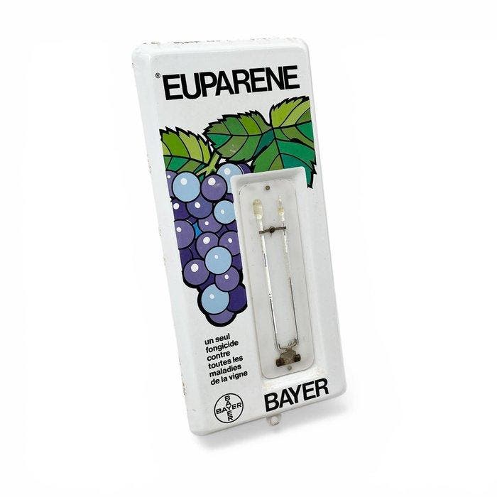 Emaillerie Boos & Hahn - Vintage emaille thermometer,, Antiek en Kunst, Antiek | Wandborden en Tegels