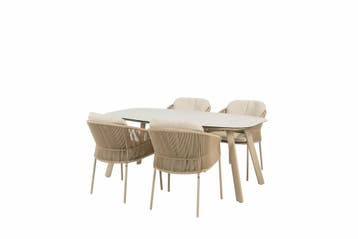 Taste by 4 Seasons Florence tuinset Latte met Manolo tafel, Nieuw