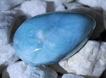 Cabochon Larimar Hoge Kwaliteit-AAA Ruw- 3.3 g