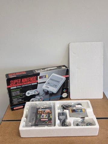 Nintendo - Snes - Super Rare Big Box Mario Super Mario, Nieuw