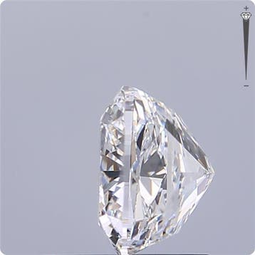 1 pcs Diamant (Naturelle) - 1.10 ct - Coussin - D (incolore), Bijoux, Sacs & Beauté