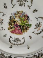 Limoges - Assiette (12) - assiette plate - Porcelaine