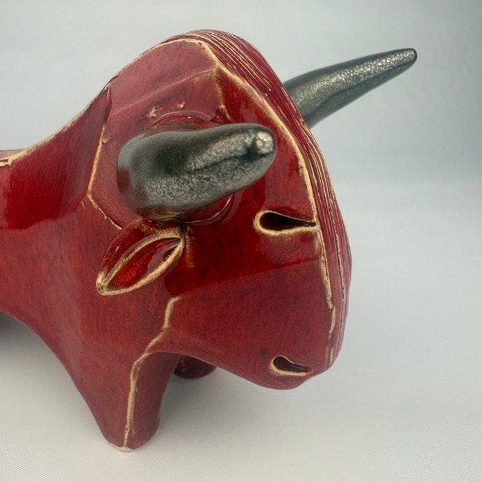 Mario Klara (1973) - Bull, Antiquités & Art, Art | Peinture | Moderne