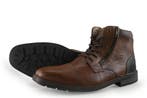 Mustang Veterboots in maat 45 Cognac, Overige kleuren, Verzenden, Boots, Mustang