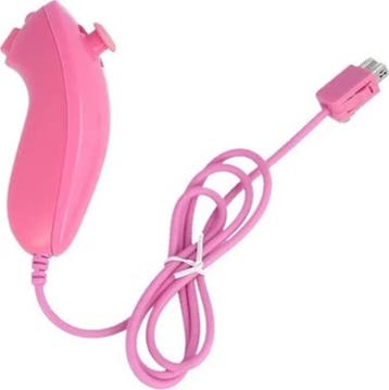 Wii Nunchuk Roze (Third Party) (Wii Accessoires), Consoles de jeu & Jeux vidéo, Consoles de jeu | Nintendo Wii, Ophalen of Verzenden