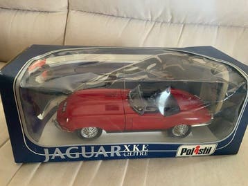 Polistil, Bburago 1:18 - Modelauto (2) - Jaguar XKE 4.2