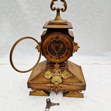 pendule de cheminée - Ad. Mougin - Bronze, Messing -
