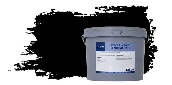 Wixx Plafond &amp; Muren Matt 5L, Doe-het-zelf en Bouw, Verf, Beits en Lak, Nieuw, Verzenden
