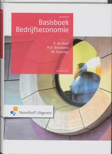 Basisboek Bedrijfseconomie 9789001797881 P. de Boer, Verzenden, Gelezen, P. de Boer