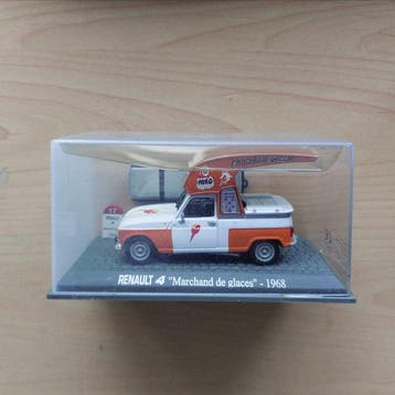 Solido, IXO 1:43 - Modelauto (4) - Renault 4 Collection