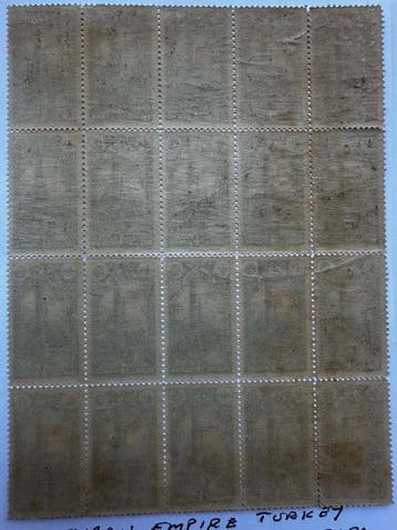 Turquie 1914/1914 - Empire ottoman Turquie 1914. Surcharge, Gestempeld