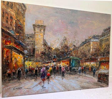 Christof Vevers (1962) - Paris ~ Porte Saint-Martin -