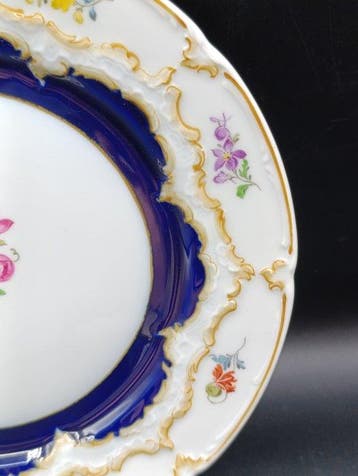 Meissen - Ernst August Leuteritz - Bord - B-Form -