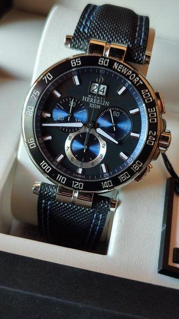 Michel Herbelin - Newport chronograph - Ref. 36656 - Homme -, Nieuw