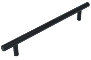 Greep Basics LBTM-160 Mat RVS/Zwart 160 mm, Huis en Inrichting, Ophalen of Verzenden, Nieuw
