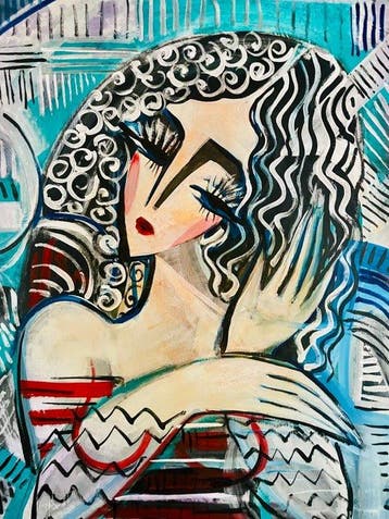 Hrasarkos (1975) - La Belle Saison - cubisme contemporain