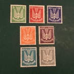 Duitse Rijk 1924 - Holztaube - MNH - Michel 344/350, Gestempeld