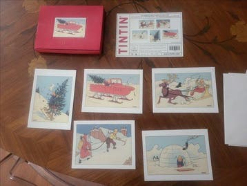 Tintin - Tintin - 5 - Cartes de vœux Tintin, Livres