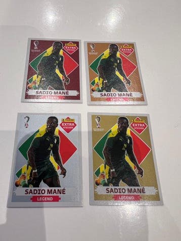 2022 Panini WC Qatar 2022 Gavi, Son, Suarez… - 11 different, Verzamelen, Nieuw