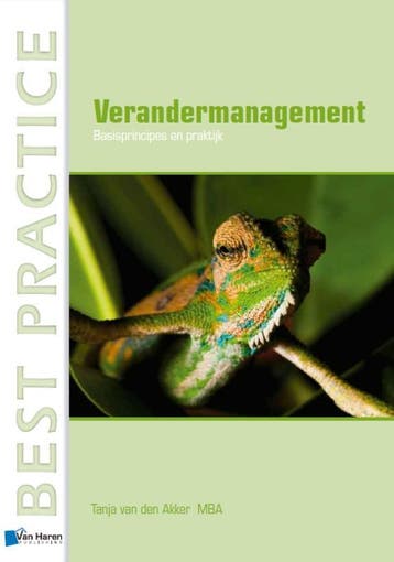 Verandermanagement in organisaties / Best practice, Verzenden, Tanja van den Akker