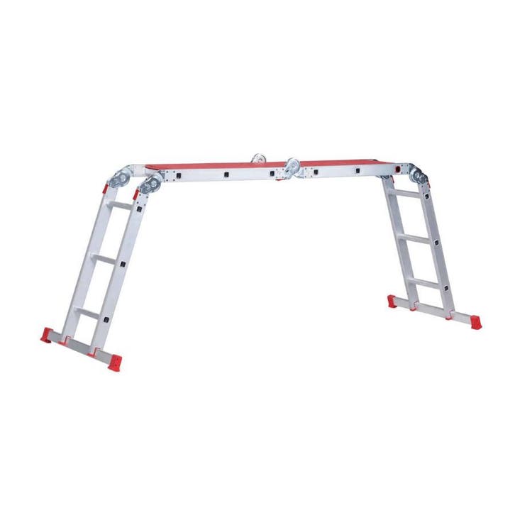 Altrex Varitrex Plus 4×3 treden, Doe-het-zelf en Bouw, Ladders en Trappen, 2 tot 4 meter, Opvouwbaar of Inschuifbaar, Nieuw, Ladder
