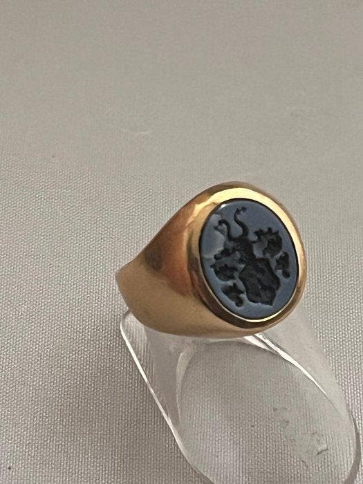 Ring - 18 karaat Geel goud, Bijoux, Sacs & Beauté, Bagues