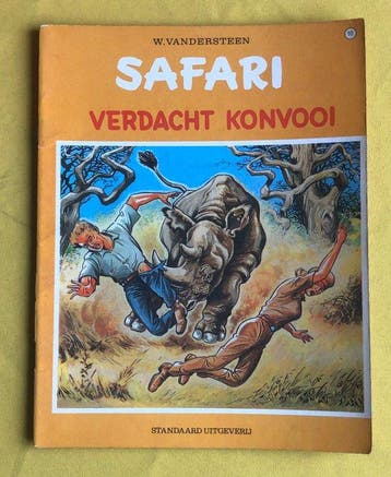 Safari - Verdacht konvooi - Inclusief paginagrote, Livres